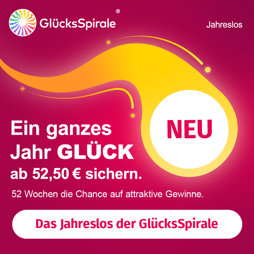 GlücksSpirale Jahreslos