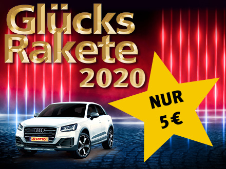 Geschenkidee Glücksrakete