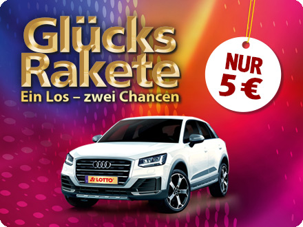 Geschenk Glücksrakete