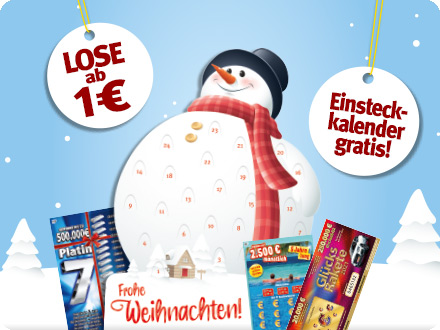 Geschenk Los Adventskalender