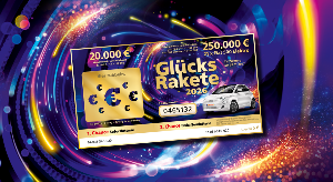 Glücksrakete 2026 – Ein Los, zwei Chancen