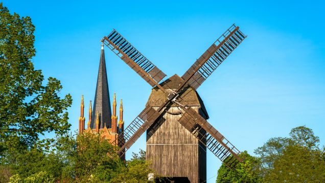 Mühle in Brandenburg - Symbolbild Mühlenkarte