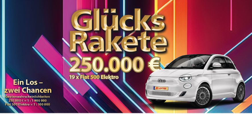 Glücksrakete 2023 groß