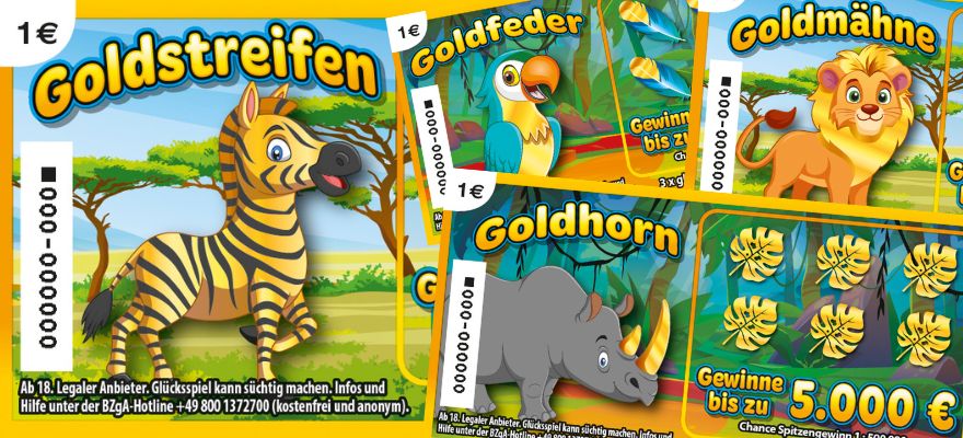 Rubbellose echt goldig 5. Auflage